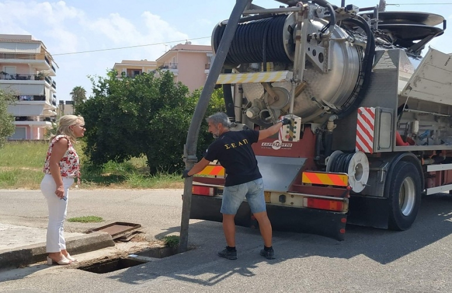 Σε αντιπλημμυρικά έργα προχωρά η ΔΕΥΑ Πύργου